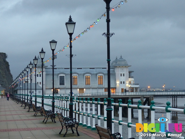 FZ025446 Lights at Penarth pier